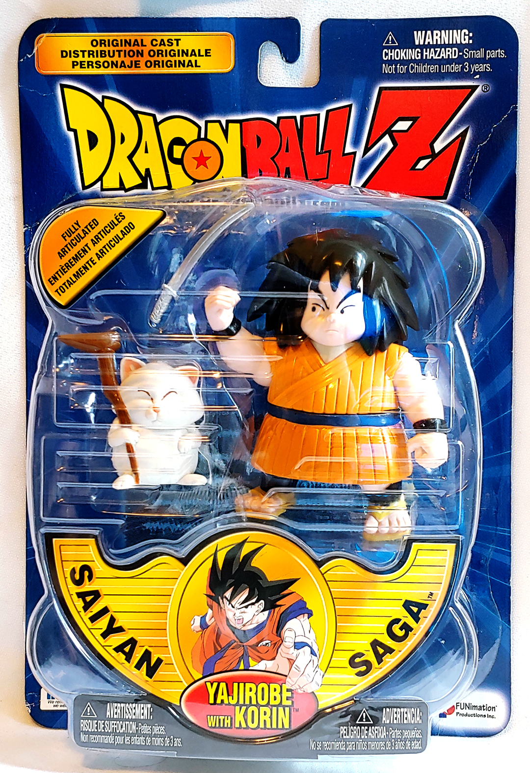 Dragon Ball Z Action Figures: Saiyan Saga - Yajirobe with Korin, 2000 -  Screaming-Greek
